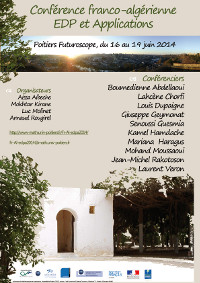 Conférence franco-algérienne EDP et Applications