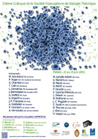 35ème Colloque de la Société Francophone de Biologie Théorique