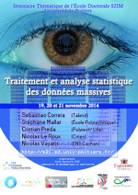 Séminaire thématique de l&rsquo;Ecole Doctorale Sciences et Ingénierie pour l&rsquo;Information, Mathématiques, Impacts sociétaux des technologies de l&rsquo;information : Big Data et Traitement Statistique