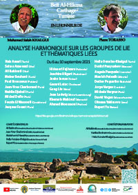 ANALYSE HARMONIQUE SUR LES GROUPES DE LIE ET THEMATIQUES LIEES