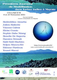 PREMIÈRES JOURNÉES DE MODÉLISATION DANS L’OCÉAN INDIEN